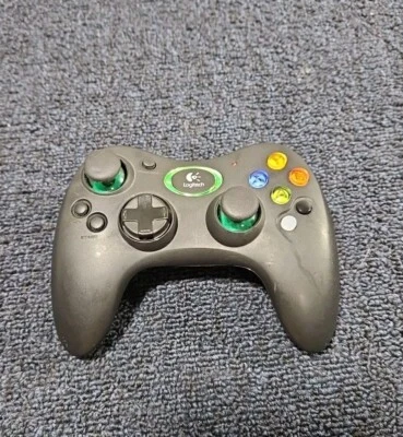 FOR PARTS NO POWER Logitech Cordless Precision Controller G-X3B12 for Xbox - Image 1 of 4