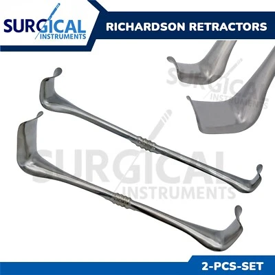 Richardson Eastman Retractor Set Of Two Surgical & Veterinary German Grade
