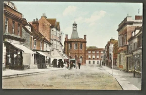 Postal CVG Pre Primera Guerra Mundial, High Street, Reigate, Surrey - Imagen 1 de 1