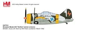 Hobby Master HA7014, Brewster Model 239 "Buffalo" (winter scheme) BW364, 1:48 - Picture 1 of 1