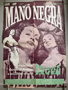 Mano Negra / Puta's Fever / Affiche originale (1990) / Barcelone - Bild 1 von 6