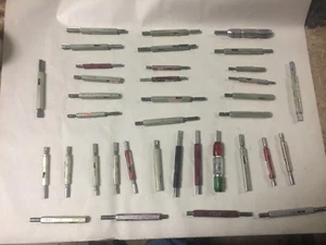 MACHINIST  LATHE TOOL MILL Lot of No Go NoGo Plug Gages E - Picture 1 of 5