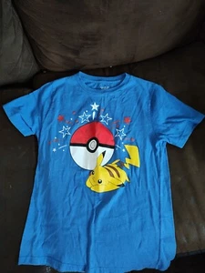 Pokemon T- SHIRT blue / L navy blue  - Picture 1 of 9
