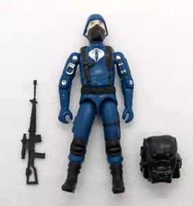GI Joe Black Major Custom Cobra Viper Pilot Silver Sigil Army Trooper ARAH Repro - Imagen 1 de 3