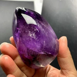 286g Top Natürlicher Amethyst Quarz Kristalle Grob Politur Reiki Heilung Geschenk - Bild 1 von 9