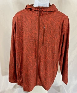 NWT Lands End Performance Full Zip Activewear Hoodie Jacket size L - Picture 1 of 7