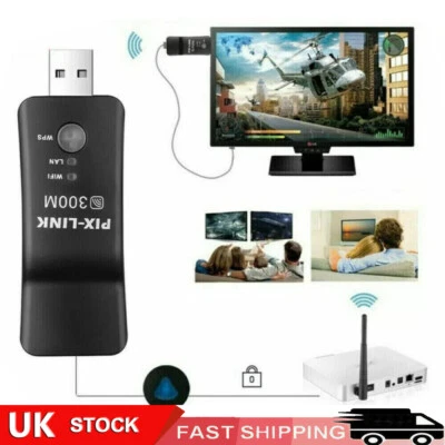 Wireless LAN Adapter WiFi Dongle RJ-45 Ethernet Cable For Samsung Smart TV - Image 1 of 4