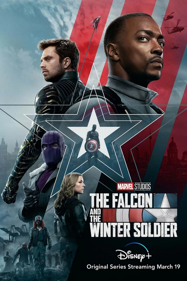 The Falcon and the Winter Soldier poster (b) : 11 x 17 Sebastian Stan