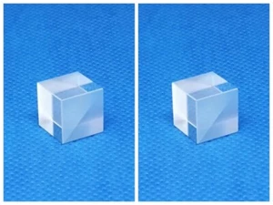 2 cubos divisores de haz polarizador transparentes PBS 630-660nm 10X10 mm f láser rojo - Imagen 1 de 7