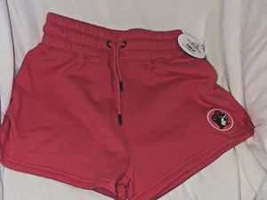 Youth Large Buc-ees Red Sweat Shorts Logo New with Tags - Picture 1 of 6