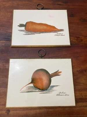 Mid Century Vintage Kentucky. Arla Alexander Kitchen Decor Pluque - Image 1 of 4