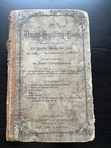 1838 The Union Spelling Book Phila. American Sunday School Union, Illustrations - Picture 1 of 8