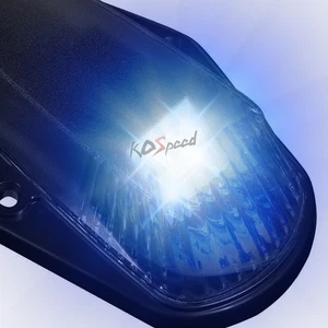 5x Truck Smoked Roof Top Marker Set+Switch Blue LED for 80-96 F-Series Pickup - Bild 1 von 5