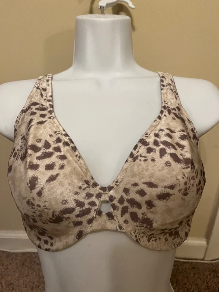 Lilyette RN 15763 Animal Print Profile Bra 34DD - Image 1 of 1