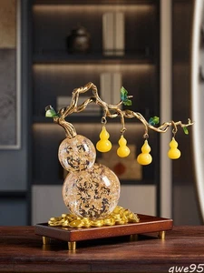 New Chinese Style Lucky Gourd Decorations, Living Room Cabinets Wine Decorations - Picture 1 of 9