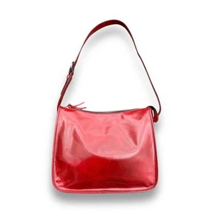 BOLSO DE HOMBRO MIU MIU ESMALTE ROJO Vintage Archivos Usado Desde Japón Envío Gratis - Imagen 1 de 5