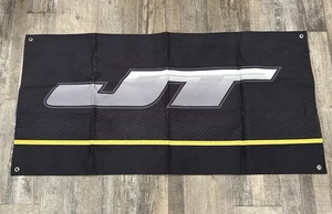 JT Paintball Banner Flag 47” X 23” Black - Picture 1 of 4