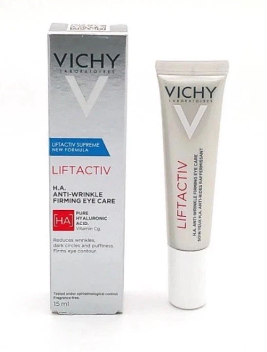 VICHY Liftactiv Supreme Anti Rugas Firmante Cuidado para os Olhos 15ml EXP 10/2027 NOVO - Imagem 1 de 1