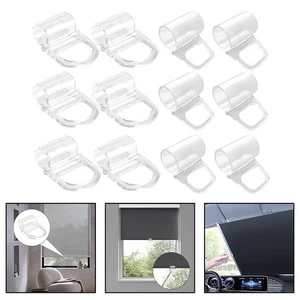 12pcs Roller Blind Pull-Down Clips Transparent For Home Blind Accessories# - Afbeelding 1 van 12