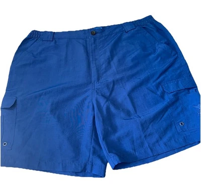 Pantalones Cortos Carga Reel Legends Performance Outfitters Bonefish Nylon Para Hombre XXL Azul Foto 1 de 4