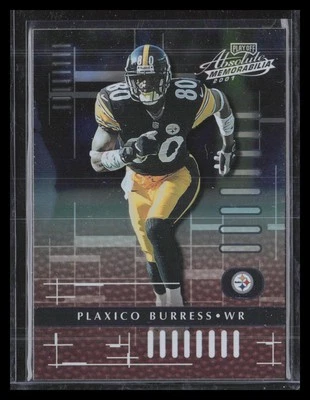 Plaxico Burress 2001 Playoff Absolute Memorabilia #75 Pittsburgh Steelers - Image 1 of 2