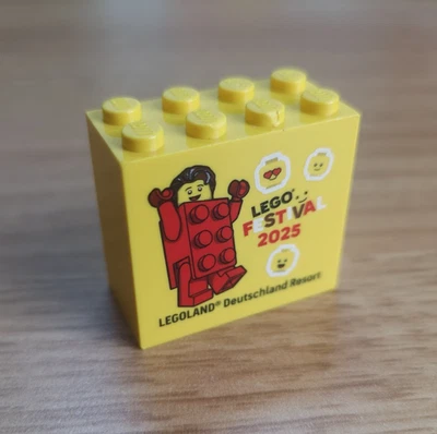 Legoland Deutschland Sammelstein 2025 Festival Jahreskartenstein Sonderstein - Bild 1 von 2