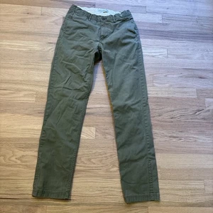 Pantalones chinos Ben Sherman para hombre EC1 oliva W31 L32 elásticos golf preppy vestido pantalón - Imagen 1 de 7