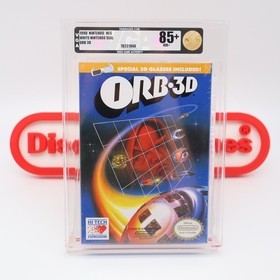 NES Nintendo ORB 3D / 3-D - VGA GRADED 85+ NM+ GOLD! NEW & Sealed with H-Seam!