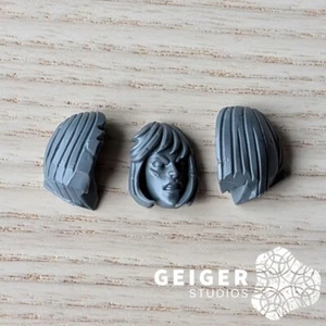 40k Kill Team Terrain Bits | Killzone Blood & Zeal | Volkus Large Sister Head - Foto 1 di 1