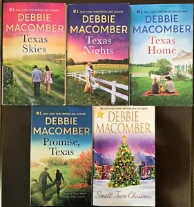 5 PBs/9 Novels DEBBIE MACOMBER Complete Series HEART OF TEXAS Good PRICE CUT! - Bild 1 von 1