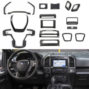 Full Set Interior Decoration Trim Fit Ford F150 2015+ F250 2020 Accessories 17pc - Picture 1 of 10