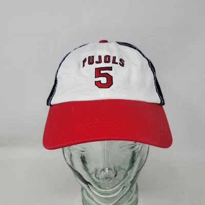 Pujols St Louis Cardinals Youth Ball Cap Hat Adjustable Baseball Vtg SGA - Imagem 1 de 4