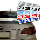 BMW 335i Badge Replacement Decal (READ DESCRIPTION)