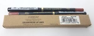 (2) L'Oreal Colour Riche Lip Liner Forever Rose 0.007 oz 200 mg NEW IN BOX, SEAL