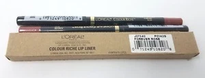 (2) L'Oreal Colour Riche Lip Liner Forever Rose 0.007 oz 200 mg NEW IN BOX, SEAL - Picture 1 of 1