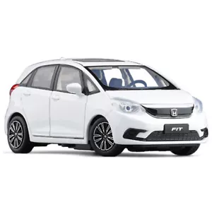 1/32 Honda Fit Model Car Diecast Toy Cars Metal Toys for Boys Kids Gifts White - Picture 1 of 8