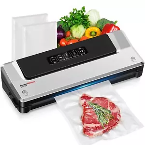 Bonsenkitchen Macchina Sottovuoto per Alimenti 4 in 1 - Macchina Sottovuoto per - Foto 1 di 7