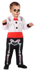 Baby Boys Day Of The Dead 6-12 Years - Picture 1 of 1