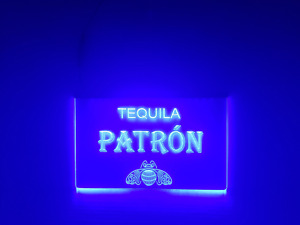 Patron LED Sign Tequila Bar Nightclub