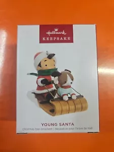 Hallmark 'Young Santa' 2nd in the Series of Young Santa 2023 Ornament New In Box - Picture 1 of 1