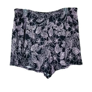 Pantalones Cortos de Natación It Figures Mujer Talla Grande 24W Negro Rosa Floral - Imagen 1 de 12