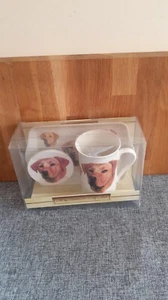 LEONARDO MAN'S BEST FRIEND DOG MUG COASTER & TRAY SET ~~UNUSED~~ - Picture 1 of 3