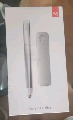 ADOBE Ink & Slide, Creative Cloud Pen & Digital Ruler, New Sealed In Box - Image 1 of 4