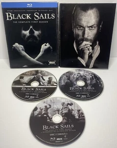 Black Sails The Complete First Season (Bluray, 2014 TV Series, Slipcover, OOP) - Bild 1 von 12