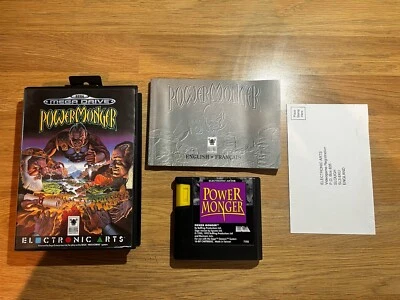 Sega Megadrive Power Monger - Complete - Near Mint - Image 1 of 4