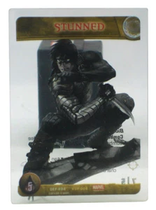 Upper Deck Vs System 2PCG Winter Soldier Acrylic Card OP Event Kit #2 Promo - Picture 1 of 2