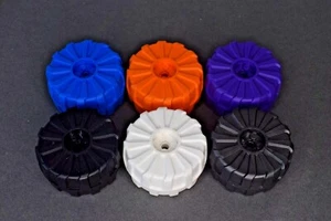 Lego 2515 Large Wheel Hard Plastic Select Colour Pack of 4 - Picture 1 of 5