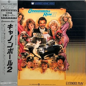 Cannonball Run 2 LD Laser Disc 1985 OBI Japan NTSC - Picture 1 of 18