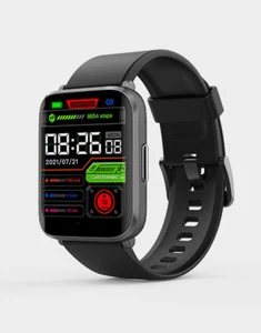 Smart Watch Fitness Tracker Wristwatch Smartwatch Bluetooth Heart Rate Tracking - Picture 1 of 14