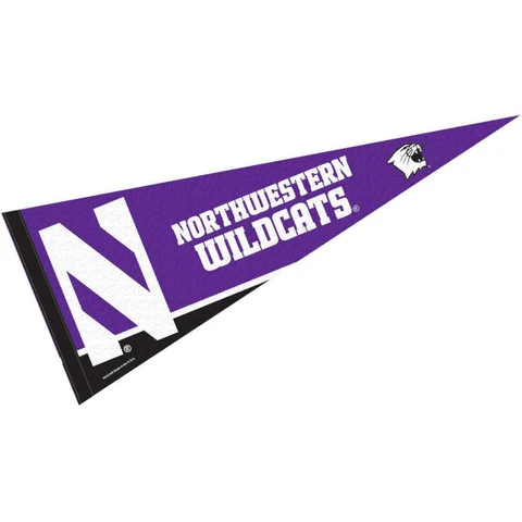 Northwestern University 12x30 Felt Pennant Cover